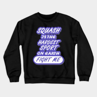 Squash Court Squash Hall Squash Racket Women Crewneck Sweatshirt